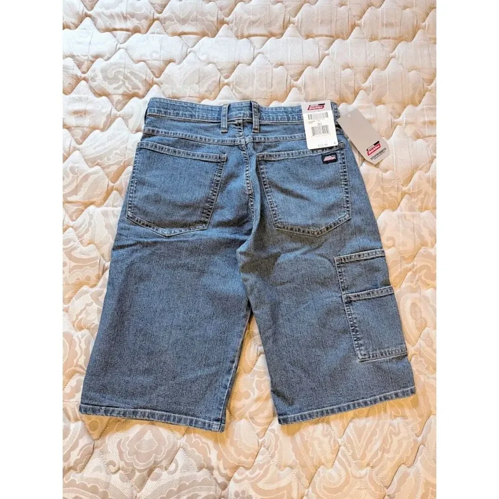 Dickies Flex Denim Shorts Size 30 – Light Wash NWT Men’s